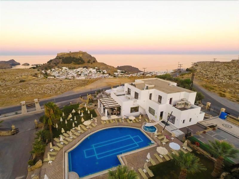Lindos View Hotel Exteriör bild