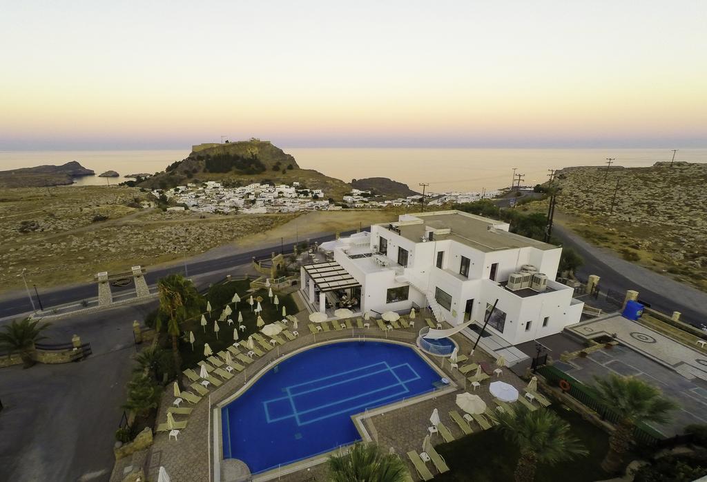 Lindos View Hotel Exteriör bild